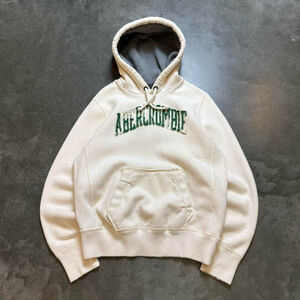 Vintage 2000s Abercrombie & Fitch Handcrafted Spellout Hoodie